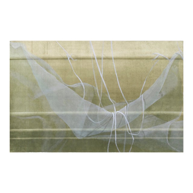 White Lace and Ribbons Collotype by Patricia A. Pearce For Sale
