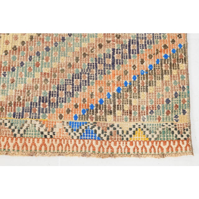 Textile Vintage Wool Runner Kilim Rug For Sale - Image 7 of 11