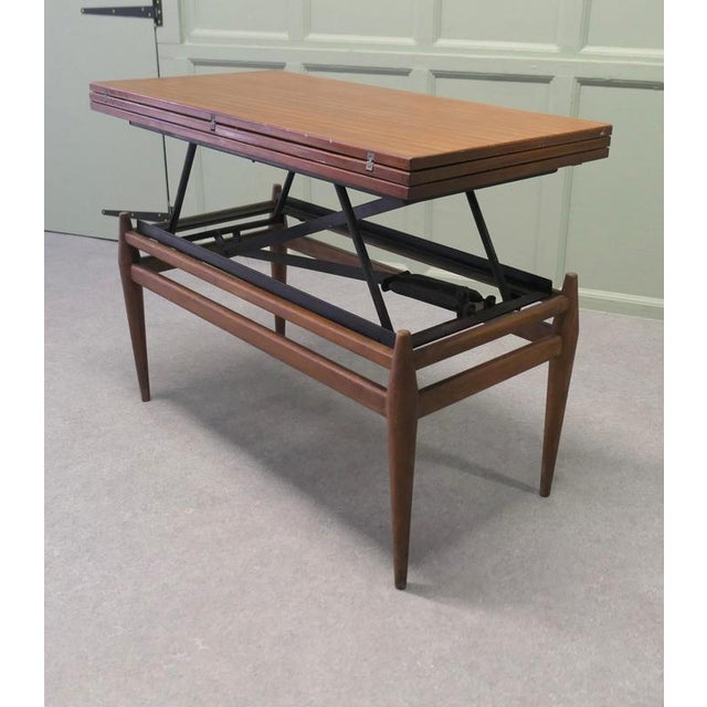 Vintage Metamorphic Coffee Table, 1950s For Sale - Image 3 of 8