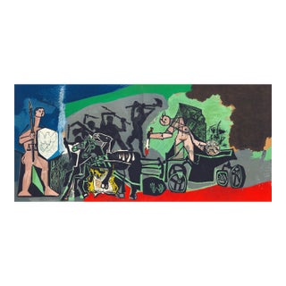 1954 Pablo Picasso Lithograph "La Guerre" (The War) For Sale