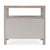 Nora 28 in. W Rectangular 2 Drawer Wide Nightstand with Open Shelf, Antique Taupe For Sale - Image 9 of 11