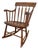 Antique Petite Rocking Chair With Beautuful Patina For Sale