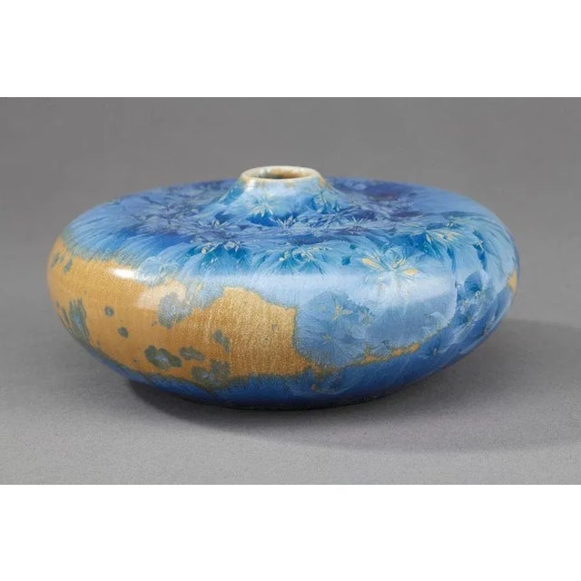 Small German Ceramic Vase, 1960s For Sale - Image 9 of 17