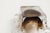 Square Clear and Brown Murano Glass Ashtray, 1960s For Sale - Image 4 of 13