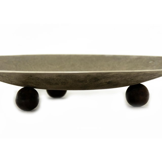 Decorative Brass Centerpiece, Italy, Mid-20th Century For Sale - Image 4 of 5