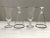 1960s Platinum Rimmed Footed Water Glasses - Set of 4 For Sale - Image 10 of 11