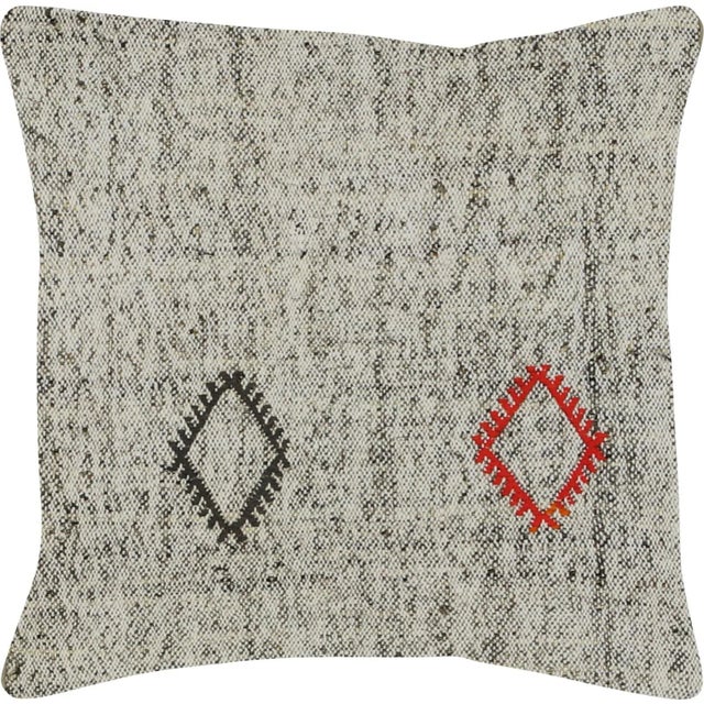 Traditional 1960s Turkish Rag Pillow For Sale - Image 3 of 3