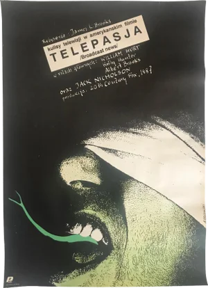 Telepasja Film Poster by A. Pągowski, 1987