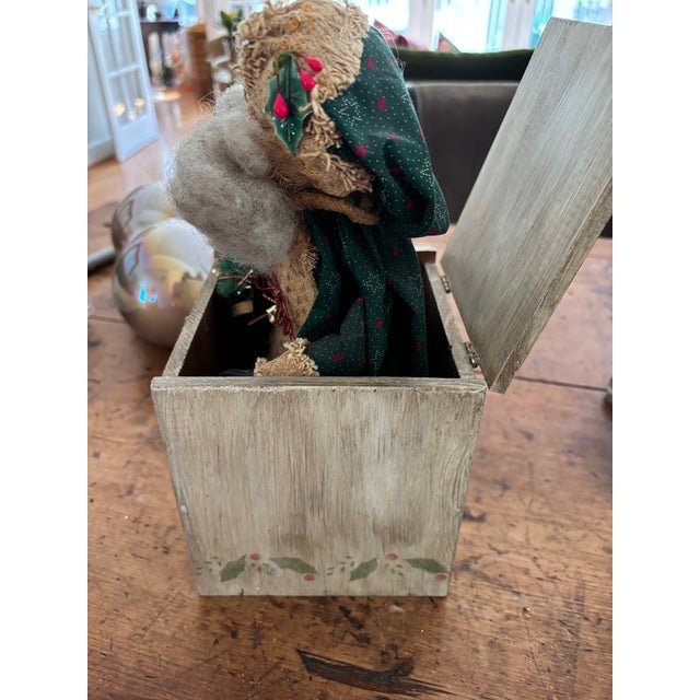 Father Christmas Jack in the Box by Herb & Gloria Surman For Sale - Image 4 of 11