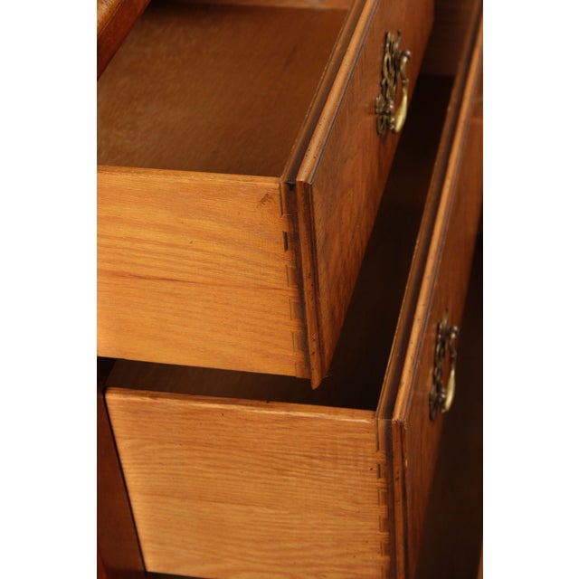 Baker Milling Road Georgian Style Walnut Long Dresser For Sale - Image 9 of 18