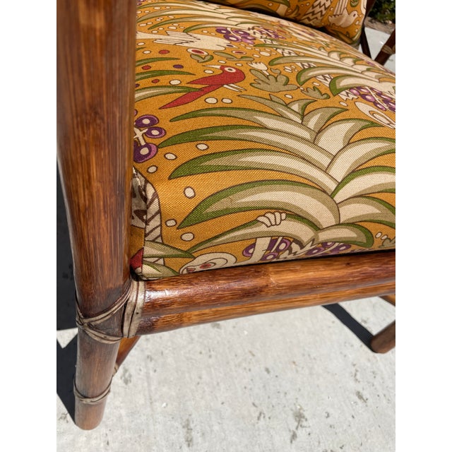 Authentic McGuire Lounge Chair, New Lee Jofa Cushions For Sale - Image 15 of 17