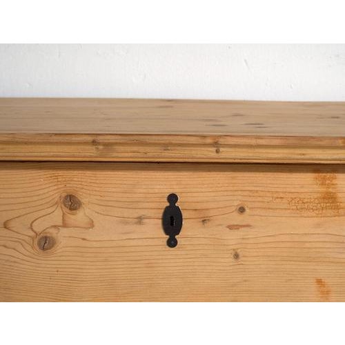 Brown Antique Chest of 4 Drawers For Sale - Image 8 of 11