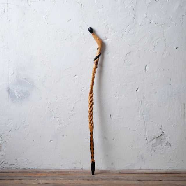 Folk Art Willis Hakim Jones Walking Stick, 2010s For Sale - Image 3 of 12