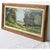 French Vintage Framed Landscape Painting For Sale In Baton Rouge - Image 6 of 11