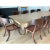 Brown Klismos Style Solid Walnut Dining Chairs -Set of 10 For Sale - Image 8 of 10