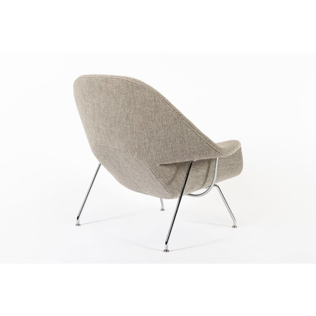 Early Restored Mid Century Tan Womb Lounge Chair by Saarinen for Knoll, Multiples/Custom Available For Sale - Image 12 of 17