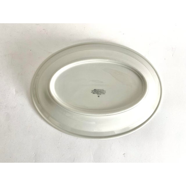1930s Ironstone Oval Platter For Sale In Los Angeles - Image 6 of 6