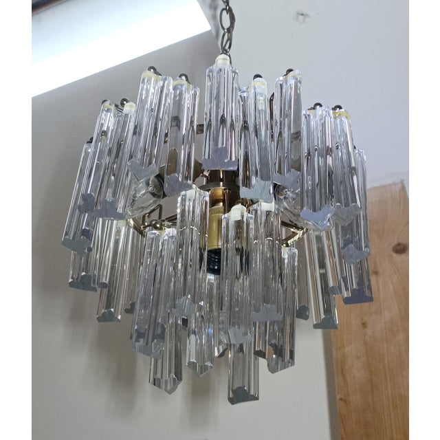 Vintage Chandelier from Venini, 1960s For Sale - Image 3 of 11