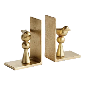 Birdsong Bookends, Set Of 2