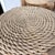 Mid-Century Modern Stackable Rush Woven Stools, 1960s, Set of 4 For Sale - Image 9 of 10