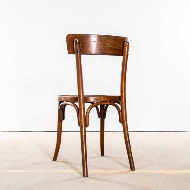 Vintage Bentwood Dining Chairs, 1950s, Set of 6 For Sale - Image 4 of 8