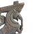 Indian Indian Teak Architectural Bracket on Iron Stand For Sale - Image 3 of 8
