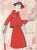 1958 Mid-Century French Fashion Print-Christian Dior For Sale