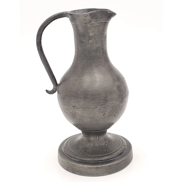 Pair of Pewter Pitchers, France Circa 1800 For Sale In San Francisco - Image 6 of 12