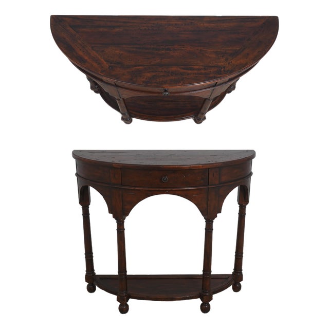 Theodore Alexander Castle Bromwich Console Hall Table For Sale