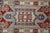 Mid 20th Century Vintage Indian Platinum Tribal Wool Rug Runner Carpet Mat 26" X 48" For Sale - Image 5 of 11
