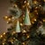 Wood Woven Bamboo Pine Tree Ornament (Set of 4) For Sale - Image 7 of 8