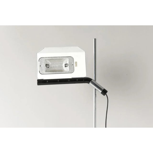 Cream Floor Lamp from Guzzini, Italy, 1970s For Sale - Image 8 of 11