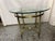 La Barge Hollywood Regency Brass Oval Table For Sale In Detroit - Image 6 of 10