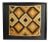 Framed Vintage African Shoowa Tribal Grass Textile For Sale