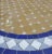 24" Multi-Color Moroccan Mosaic Table in Camel, Blue and White - 2 Pieces For Sale - Image 4 of 7