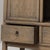 Large Tapered Natural Elm Cabinet For Sale - Image 9 of 12
