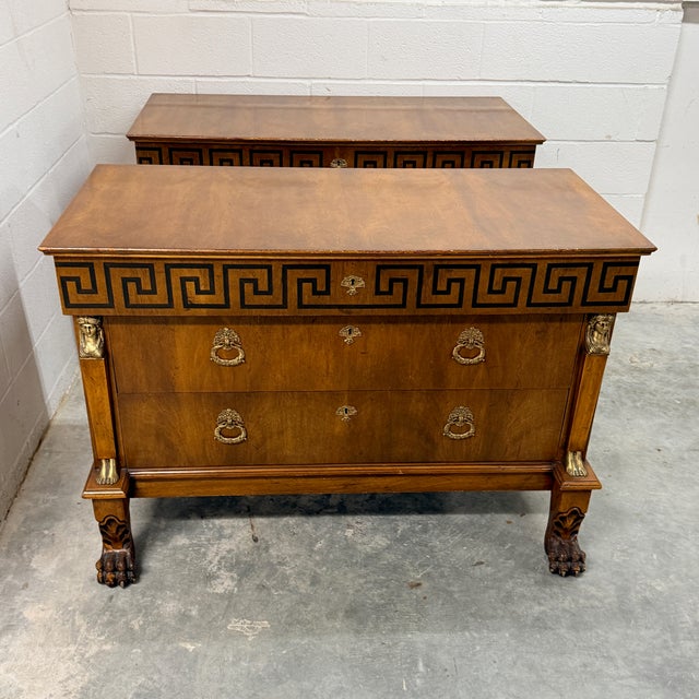 Pair of William Switzer Empire Chests For Sale In Washington DC - Image 6 of 18