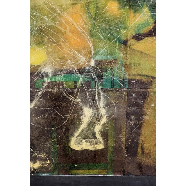 Studio Sul Movimento, Figurative Composition, 2006, Mixed Media & Photo Collage Painting For Sale - Image 6 of 10