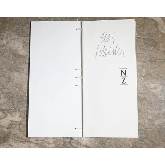 Abstract Fritz Scholder "Live Dog / Evil God" 1992 Signed First Edition Artist Book, Nazraeli Press, Edition of 50 For Sale - Image 3 of 6