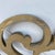 Hollywood Regency Hollywood Regency Rococo-Style Gold-Gilt Cast Metal Scrollwork Headboard French Style For Sale - Image 3 of 10