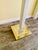 Vintage Relux Milano Italy Brass & Lucite Torchiere Floor Lamp Model 101 For Sale - Image 4 of 12