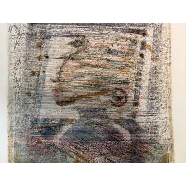 Belli, Homage to Agnes Sorel, 1970s, Oil on Canvas For Sale - Image 11 of 13