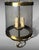 Mid 20th Century Neoclassical French Brass and Blown Glass Lantern For Sale - Image 11 of 18