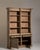 19th Century France Weathered Honey Oak Carved Oak Glazed Bookcase Hutch For Sale - Image 9 of 11
