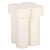 Bastien Accent Table in Ivory For Sale In Philadelphia - Image 6 of 7