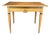 Antique French Neoclassical Fruitwood Side Table or Desk With Drawer For Sale
