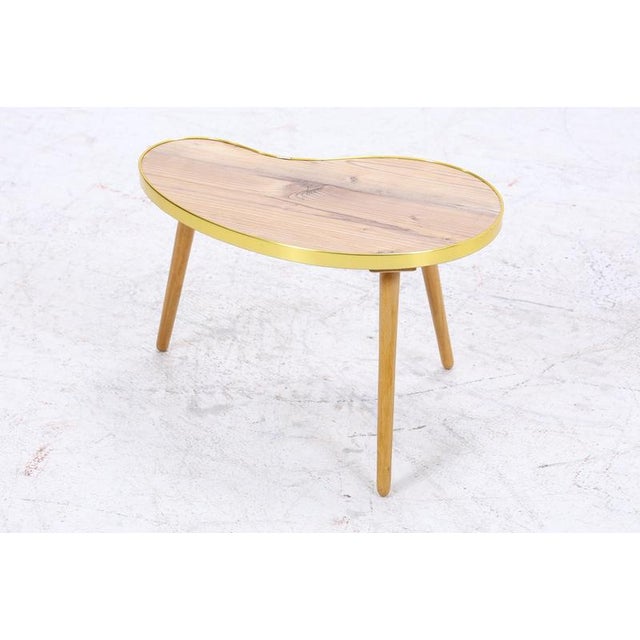 Mid-Century Kidney-Shaped Table or Plant Stand For Sale - Image 4 of 9