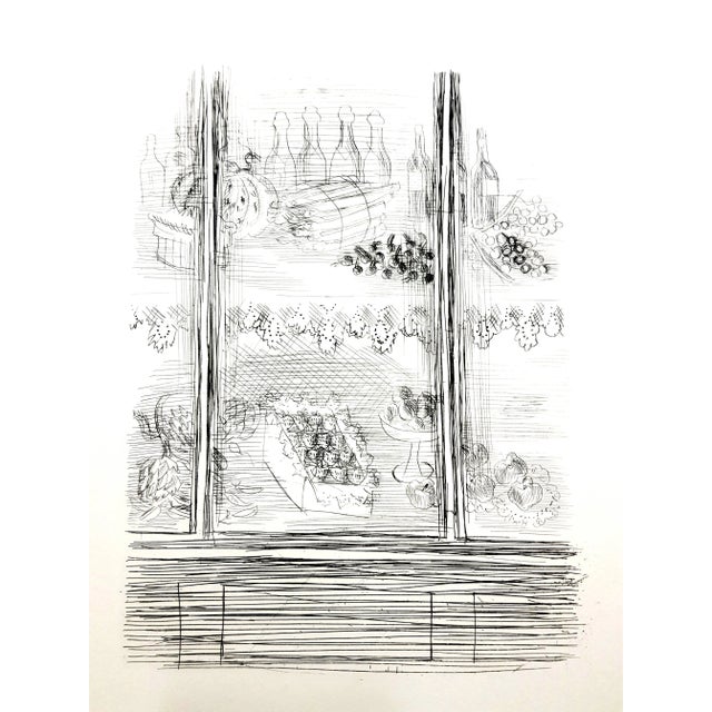 Raoul Dufy - Plates - Original Etching 1940 For Sale