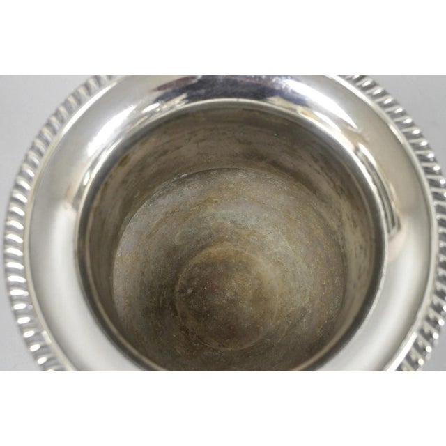 Vintage Traditional Wma Rogers Silver Plated Trophy Cup Urn Champagne Chiller Bar Ice Bucket For Sale - Image 10 of 17