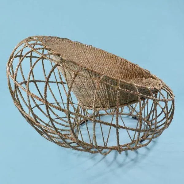 Mario Lopez Torres Open Pod Chair by Mario Lopez Torres For Sale - Image 4 of 9